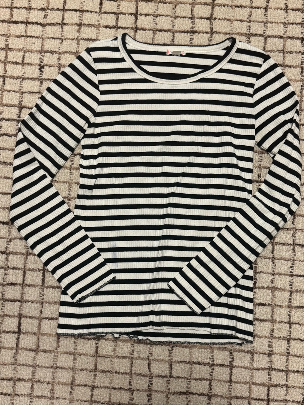 Stripe Knit Crewneck